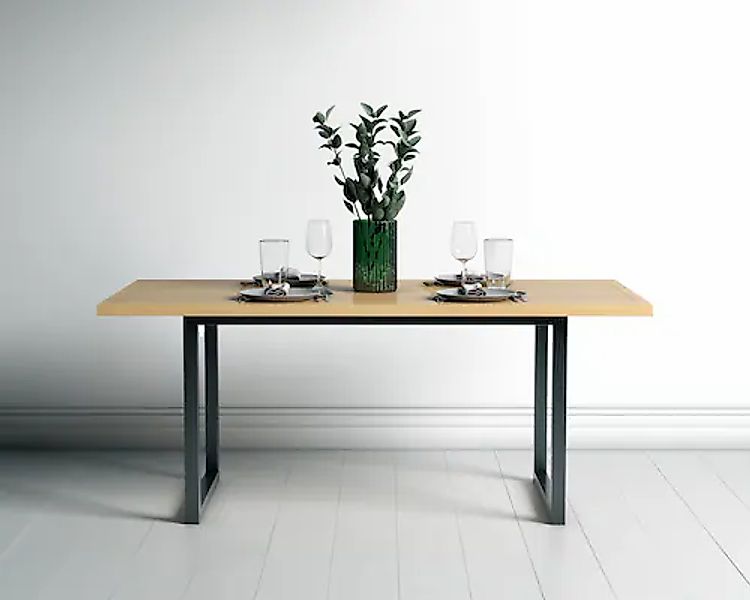 Woodman Esstisch »Camden« aus teilmassiver Birke, Breite 180 cm, FSC®-zerti günstig online kaufen