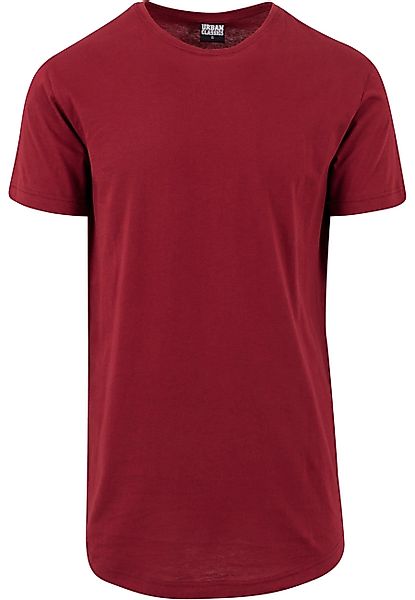URBAN CLASSICS Kurzarmshirt "Urban Classics Herren Shaped Long Tee", (1 tlg günstig online kaufen