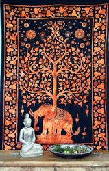 Guru-Shop Tagesdecke Boho-Style Wandbehang, indische Tagesdecke günstig online kaufen