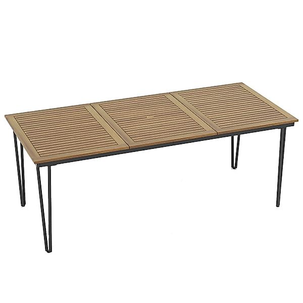 COSTWAY Gartentisch, Akazienholz Esstisch für 8 günstig online kaufen