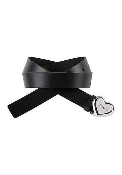 HUGO Ledergürtel Serce Sz30 Mit Markenlabel günstig online kaufen