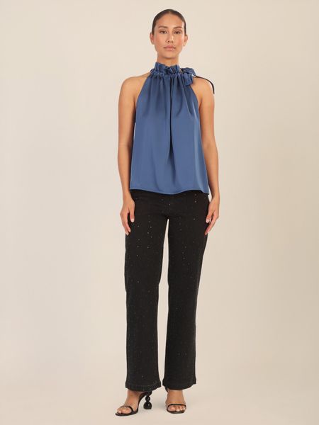 Apart Blusentop aus einer mattglänzenden, elastischen günstig online kaufen