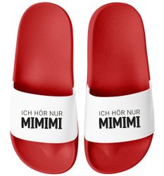 MoonWorks Badeschlappen mit Spruch Lustig Mimimi günstig online kaufen