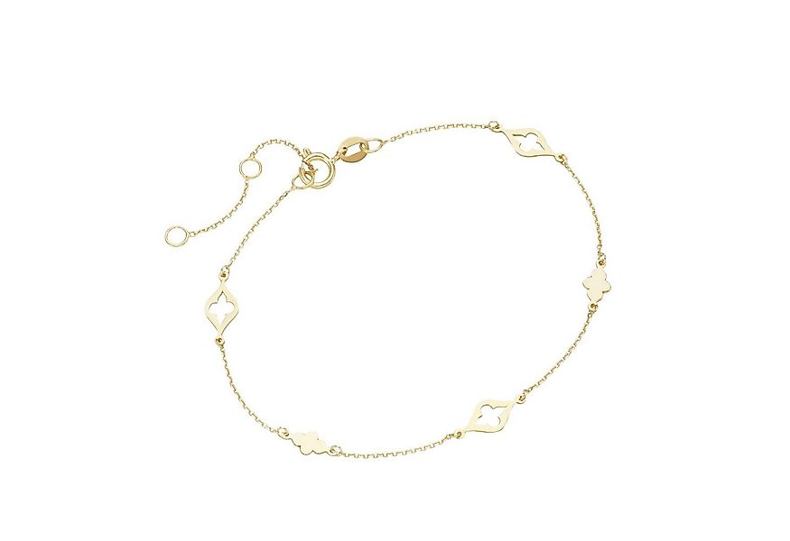 Luigi Merano Armband mit Zwischenteilen, Gold 375 günstig online kaufen