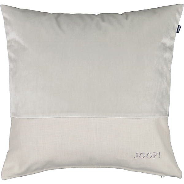 JOOP! Kissenhüllen Split - Farbe: Silber - 010 - 50x50 cm günstig online kaufen