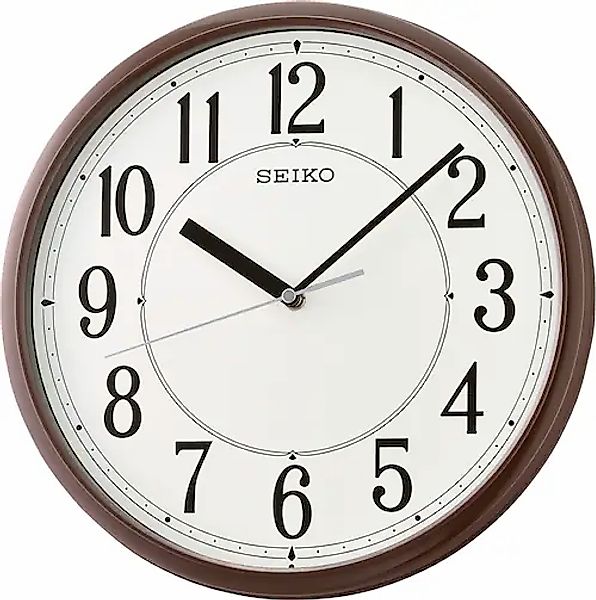 Seiko Wanduhr »QXA756B«, Quarzuhr,Wohnzimmer,Esszimmer,Küche,Arbeitszimmer, günstig online kaufen