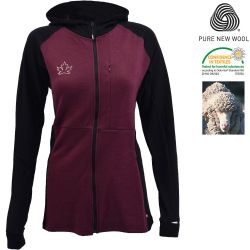 Canada North Kapuzenfleecejacke Damen Merinojacke Mix günstig online kaufen