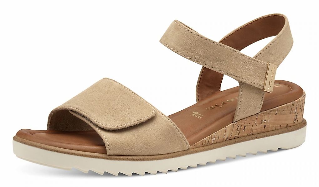 Tamaris Keilsandalette, Riemchensandale, Sommerschuh in veganer Verarbeitun günstig online kaufen