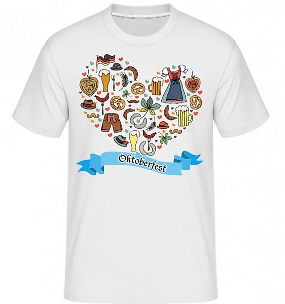 Oktoberfest Herz · Shirtinator Männer T-Shirt günstig online kaufen