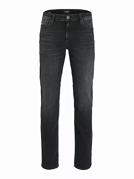 Jack & Jones Regular-fit-Jeans Herren Jeans Hose Schwarz Regular JJICLARK J günstig online kaufen