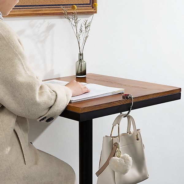 kwmobile Taschen-Halterung 2x Tisch Handtaschenhalter Haken, günstig online kaufen