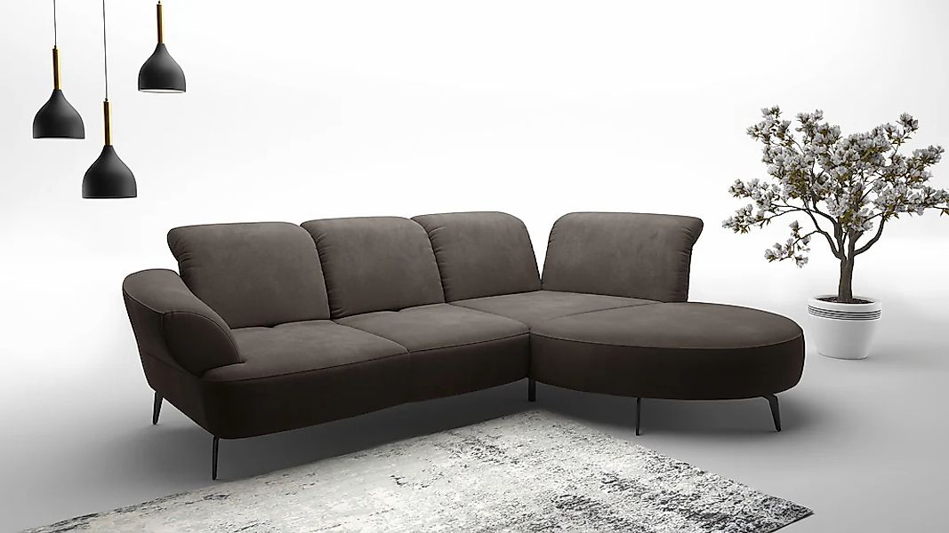 sit&more Ecksofa "Dance, L-Form, inkl. Sitztiefenverstellung", inkl. Click& günstig online kaufen