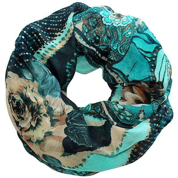 dy_mode Loop XXL Loop Schal Geblümt günstig online kaufen