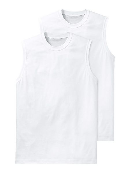 Schiesser Unterhemd Shirt 0/0 - American T-Shirt (2-St) unterhemd unterzieh günstig online kaufen