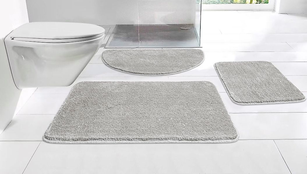my home Badematte Merida Kurzflor, Badteppich, günstig online kaufen