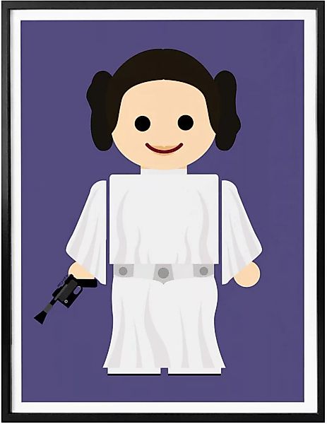 Wall-Art Poster "Playmobil Prinzessin Leia Spielzeug", Kinder, (1 St.) günstig online kaufen