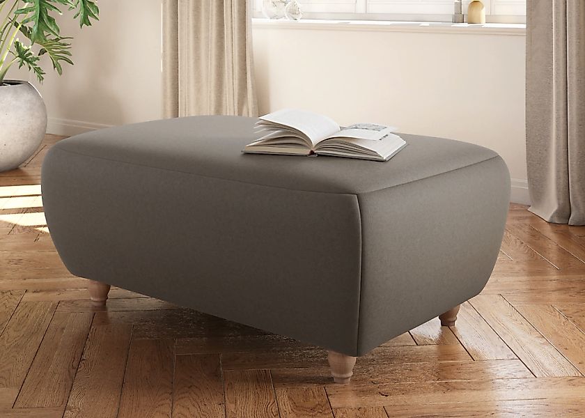 Home affaire Polsterhocker "Boston" 1 tlg. in 4 Bezugsqualitäten, auch in N günstig online kaufen