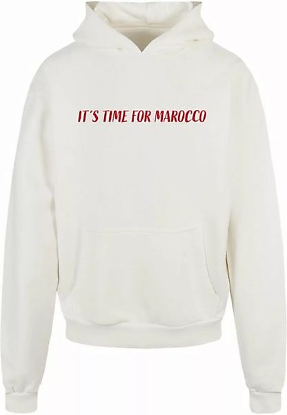 Merchcode Kapuzensweatshirt Merchcode Herren Its Time For Marocco Ultra Hea günstig online kaufen
