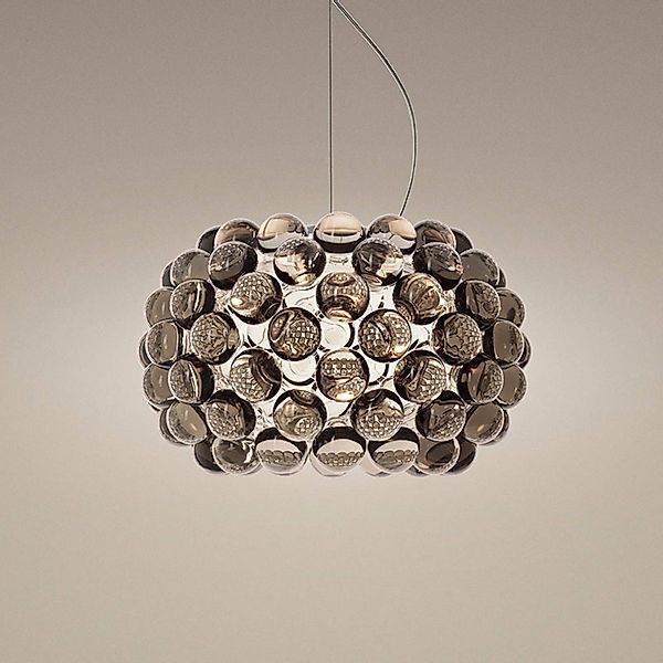 Foscarini Caboche Plus piccola LED-Hängelampe grau günstig online kaufen