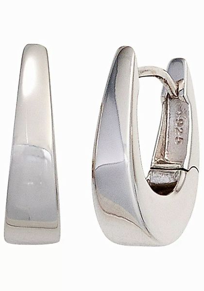 JOBO Paar Creolen, oval 925 Silber günstig online kaufen