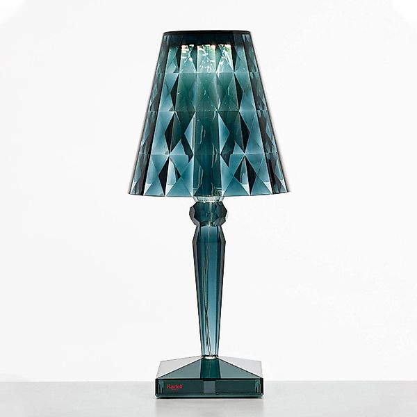 Kartell Big Battery - Tischlampe IP20, hellblau günstig online kaufen
