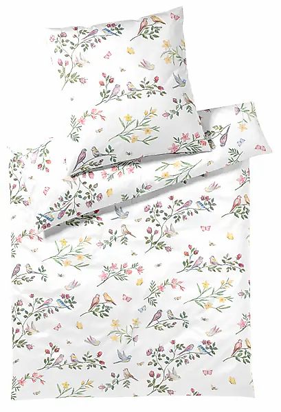 Elegante Bettwäsche »Songbird«, angenehmes Hautgefühl günstig online kaufen