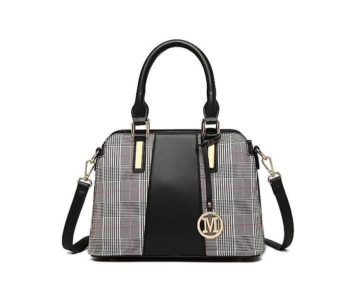 Miss Lulu Handtasche Damen Retro Umhängetasche mit Streifen-Design günstig online kaufen