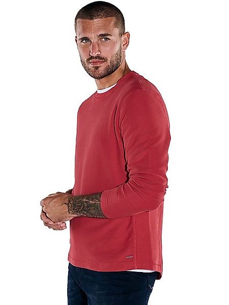 emilio adani Langarmshirt Pullover strukturiert günstig online kaufen