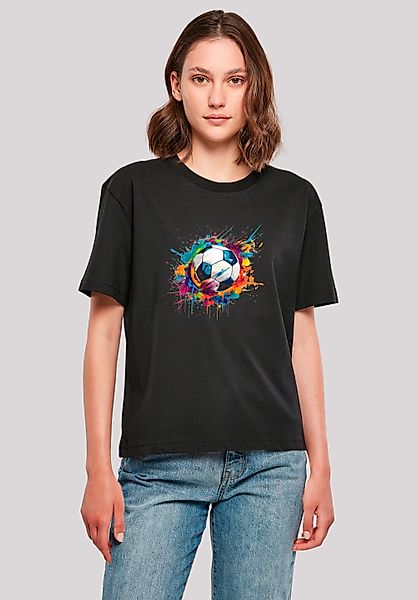 F4NT4STIC T-Shirt Bunte Fußball Grafik Premium günstig online kaufen