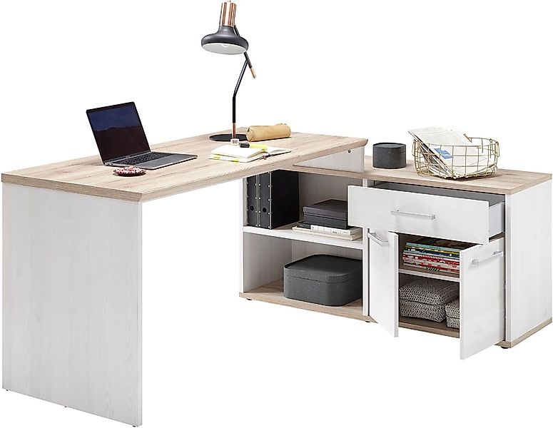 BEGA OFFICE Eckschreibtisch Romance, im Landhaustil, günstig online kaufen