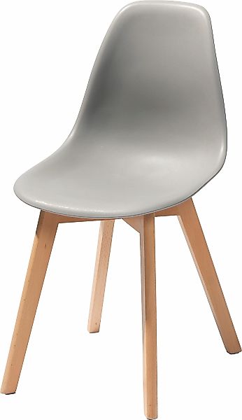 Essentials Stapelstuhl "Keeve" () 1 Stk.grau, ohne Armlehne günstig online kaufen