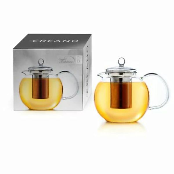 Creano Glas-Teekanne Teekanne Schnabel 850ml Teekannen transparent günstig online kaufen
