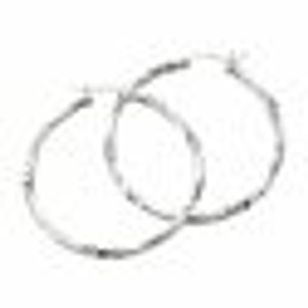 Creolen 925 Silber rhodiniert 4,0cm günstig online kaufen