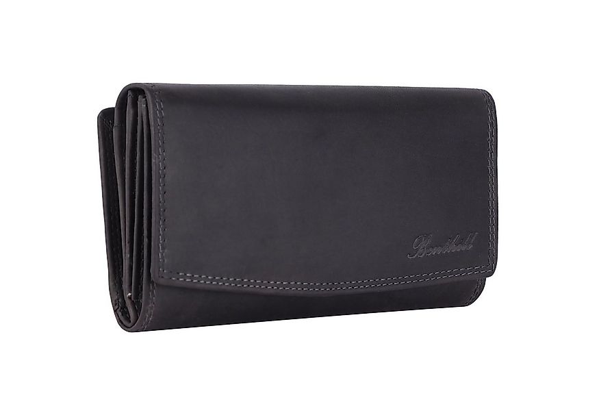 Benthill Geldbörse Damen Groß Echt Leder RFID vielen Kartenfächer XXL Porte günstig online kaufen