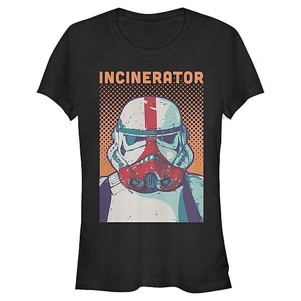 Star Wars - The Mandalorian - Trooper Halftone Incinerator - Frauen T-Shirt günstig online kaufen