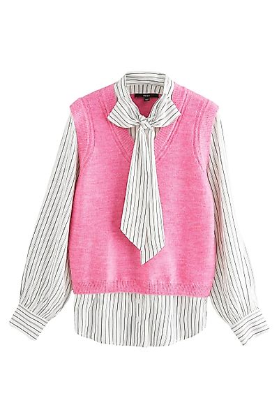Next Pullunder Gestricktes mehrlagiges Tankshirt mit günstig online kaufen