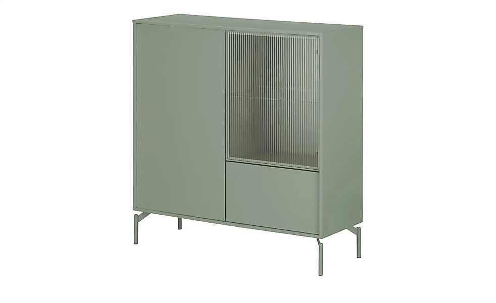 Love it Highboard  Flumeri ¦ grün ¦ Maße (cm): B: 113,5 H: 118 T: 43.0 Komm günstig online kaufen