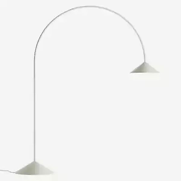 Vibia Out Stehleuchte LED, weiß - push - mit fuß günstig online kaufen