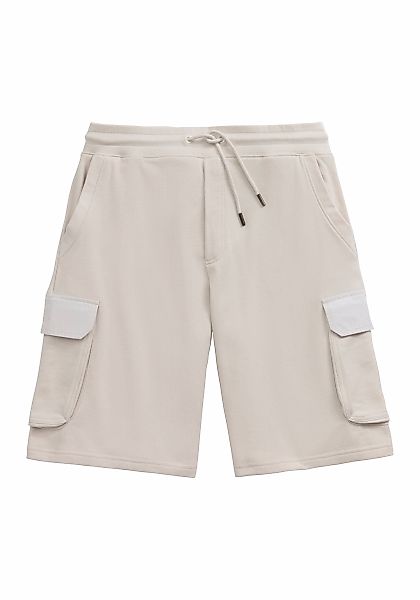AUTHENTIC LE JOGGER Sweatshorts Cargotaschen mit Webdetails günstig online kaufen