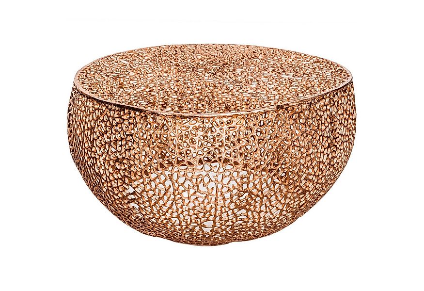 riess-ambiente Couchtisch ABSTRACT LEAF 80cm kupfer (Einzelartikel, 1-St), günstig online kaufen