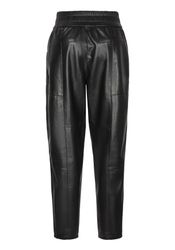BOSS ORANGE Lederimitathose "Taiya2 Premium Damenmode" mit elastischem Tail günstig online kaufen