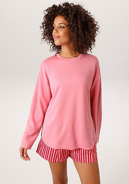 Aniston CASUAL Sweatshirt in trendiger Farbpalette günstig online kaufen