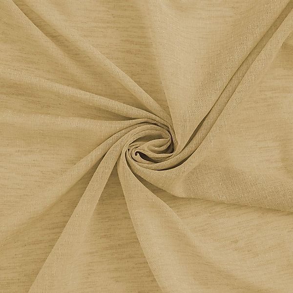 Bricoflor Transparenter Vorhang mit Verdeckten Schlaufen Oskar Safran günstig online kaufen