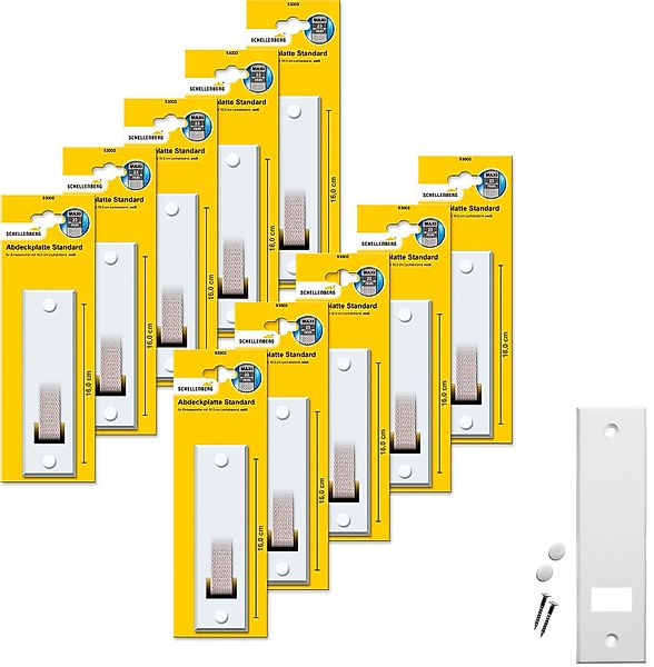 SCHELLENBERG Gurtwickler-Abdeckplatte Standard Maxi, 16,0 cm günstig online kaufen