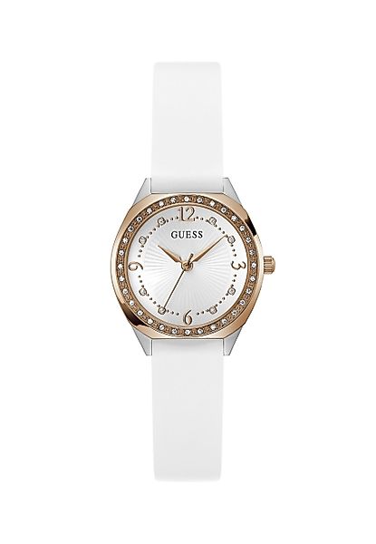 Guess Quarzuhr CHARLOTTE, (1-tlg), Quarz-Analoguhr günstig online kaufen