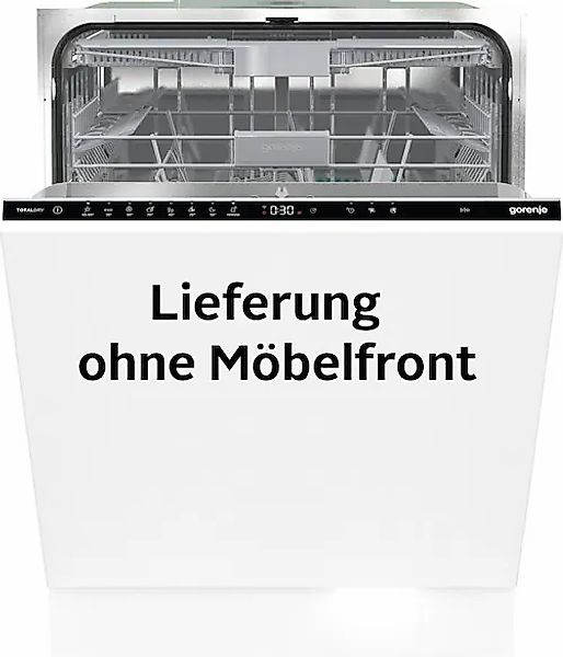 GORENJE vollintegrierbarer Geschirrspüler »GV 673B60«, 16 Maßgedecke, Total günstig online kaufen