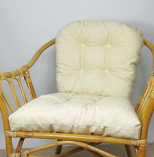 Rattani Sitzkissen Polster, Kissen für Rattansessel / Rattanstuhl / Gartens günstig online kaufen