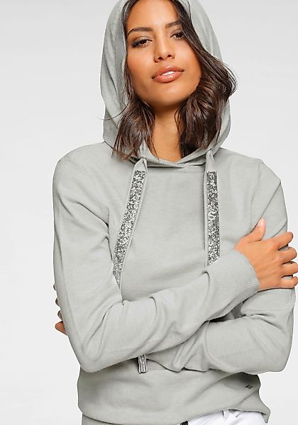 Laura Scott Strickpullover mit Kapuze und günstig online kaufen