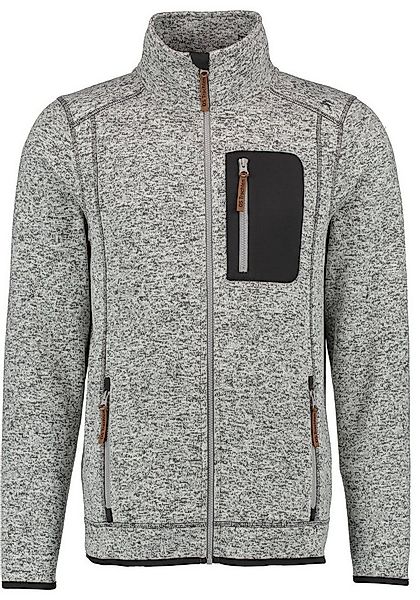 OS Trachten Strickfleecejacke Nucku Outdoorjacke mit Stehkragen und Brustta günstig online kaufen