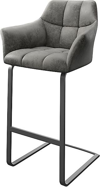 DELIFE Barhocker Yulo-Flex, Freischwinger flach Metall günstig online kaufen